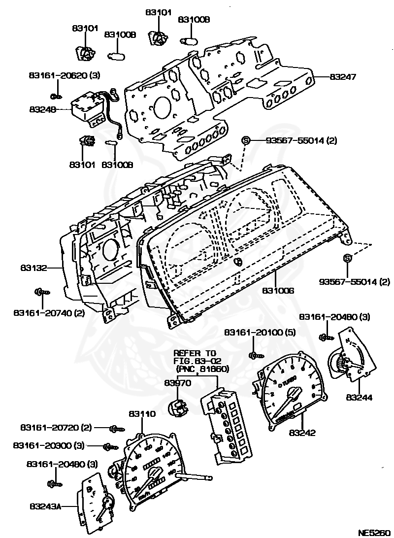 Toyota - Bulb, Ash Receptacle Lamp